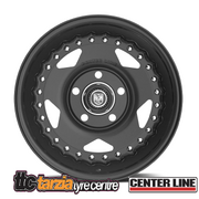 Center Line Wheels Convo Pro black 15x10" Holden Chev Bolt 5x4.75 5" Backspace